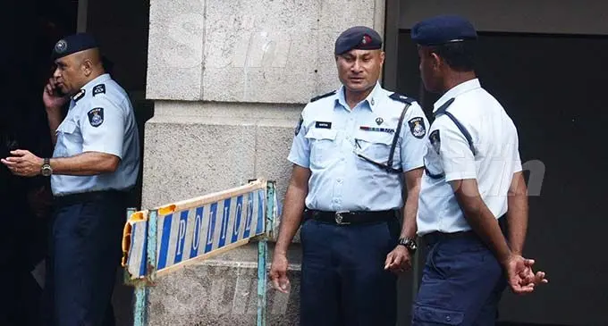 Commissioner of Police Brigadier General Sitiveni Qiliho while visiting the working condition of Police officers at Suva Court House holding cell on December 18, 2019.Photo: Ronald Kumar.