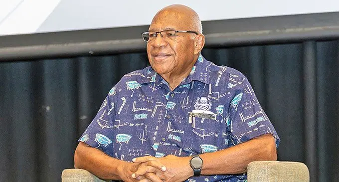 Prime Minister Sitiveni Rabuka. Photo: Fiji Commerce Employers Federation