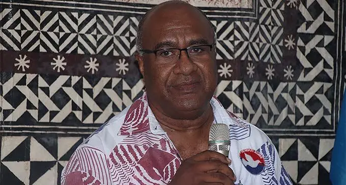 The People’s Alliance deputy party leader, Manoa Kamikamica at the party’s headquarters at Knollys Street in Suva on October 19, 2022. Photo: Jone Salusalu