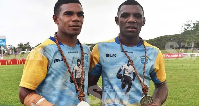 From left: Iferemi Tovilevu and Meli Kundrau at Lawaqa Park in Sigatoka on Janaury 18, 2019. Photo: Waisea Nasokia