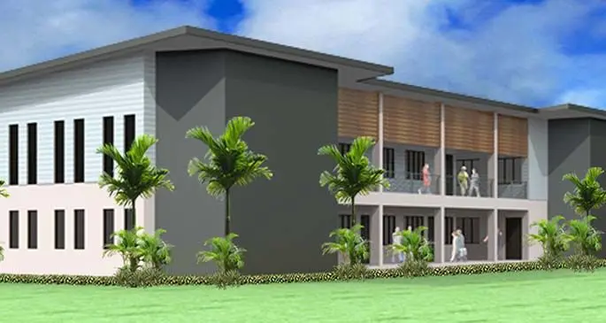 An artist’s impression of the Fiji National University Labasa Campus. Photo: Fiji National University
