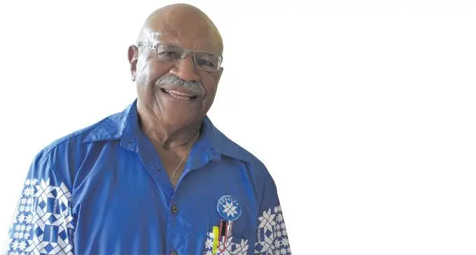 SODELPA leader, Sitiveni Rabuka.