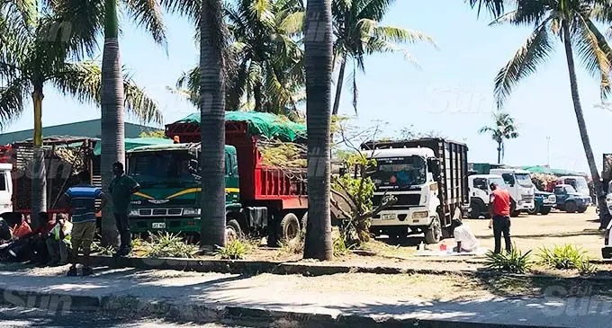 Around 400 sugar cane trucks were diverted from the Rarawai Mill in Ba to the Lautoka mill at the weekend.