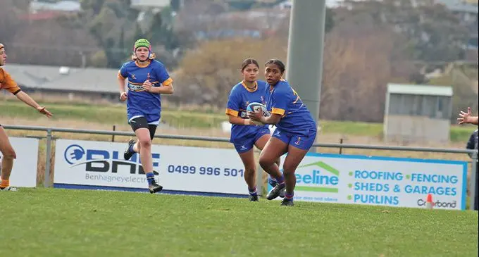 Lusiana Vesikula in action. Photo: Supplied