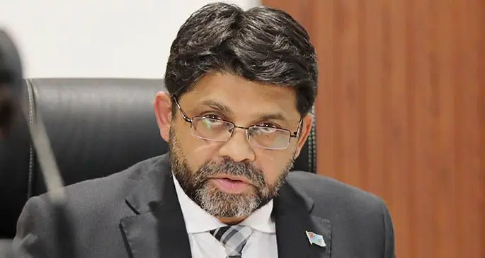 Attorney-General and Minister for Economy, Aiyaz Sayed-Khaiyum.
