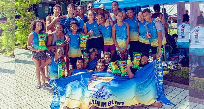 Marlin Blues Swimming Club. Photo: Fiji Swimming.