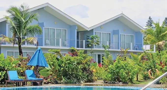 Blue West Villas.