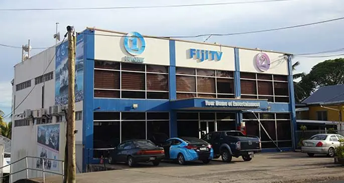 The Fiji Television Limited headquarters at Brown St, Suva. Photo: Leon Lord