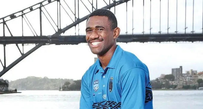 Kaiviti Silktails and now Sydney Roosters Under-21 winger Vuate Karawalevu in Sydney, Australia. Karawalevu scored a hat-trick for the Sydney Roosters Under-21 side as they beat Cronulla Sharks 26-24 on Sunday.  Photo: Kaiviti Silktails. 