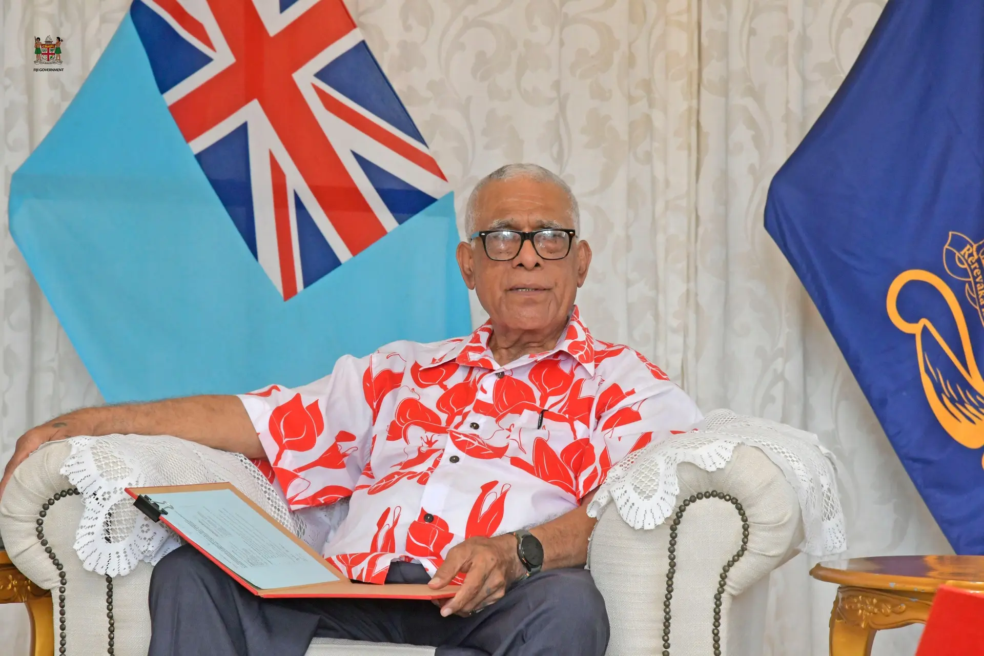 President and Tui Cakau Ratu Naiqama Lalabalavu.