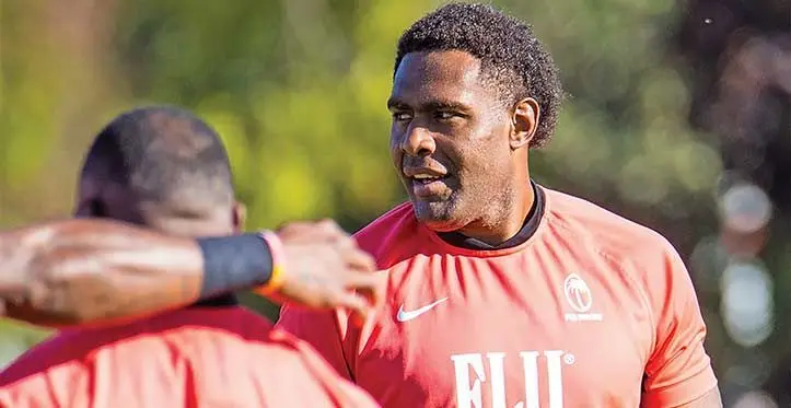 Flying Fijians No.8 Viliame Sevakadrau Mata. Photo: FRU Media
