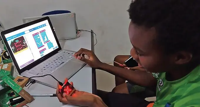 STEM classes at Elevate Academy are hands-on and practical for young students.