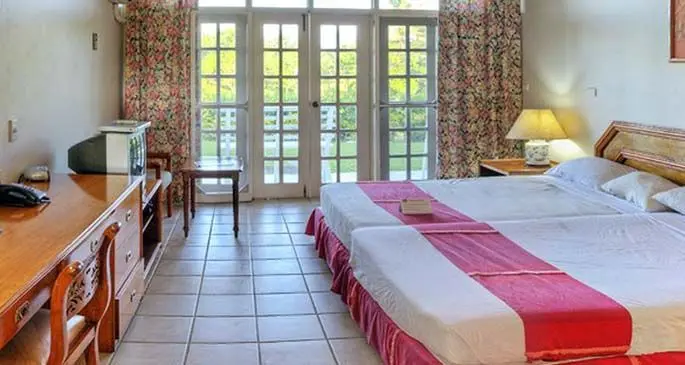 Lots of room for sleep at Lagoon Resort in Pacific Harbour.