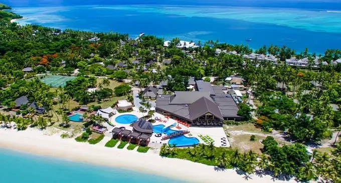Plantation Island resort.