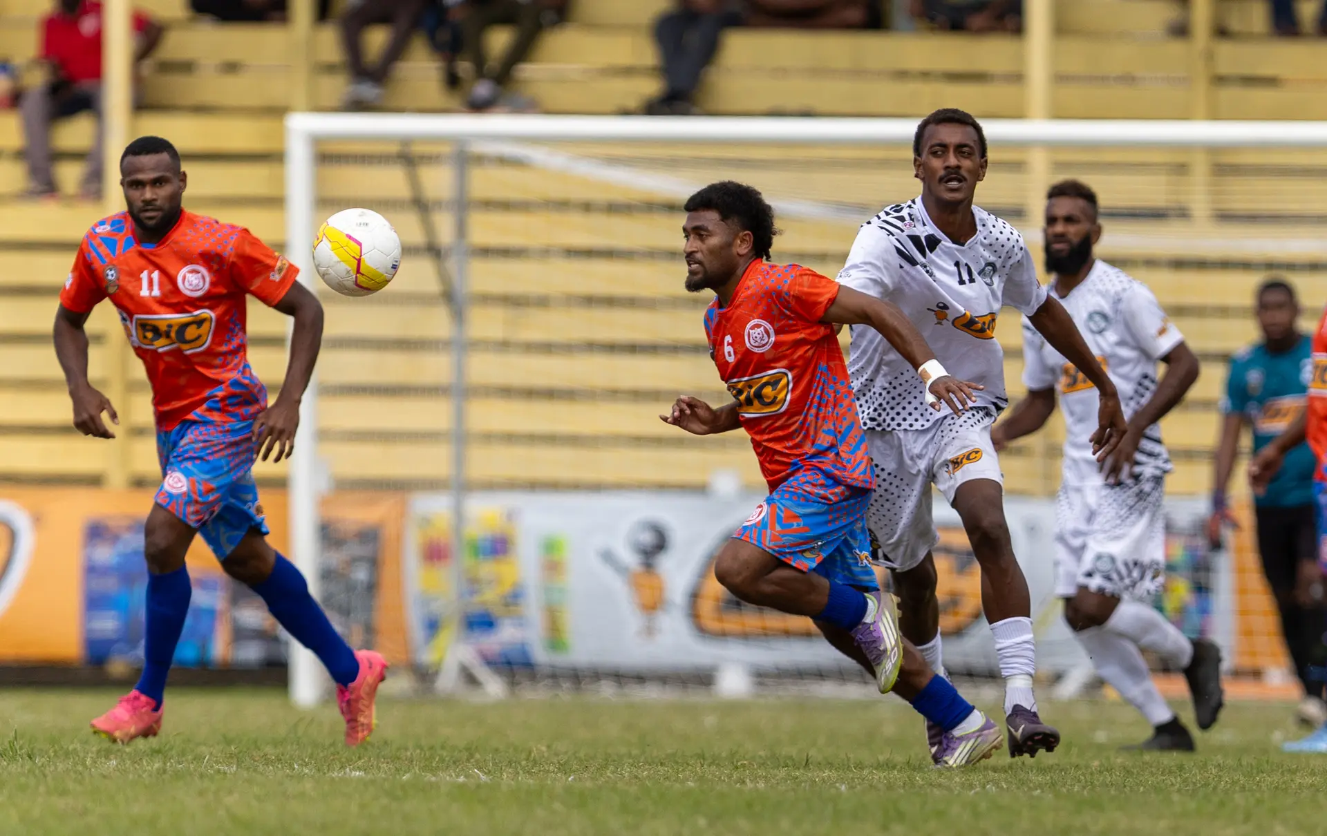 Nippy IRA Group Navua striker Thomas Dunn