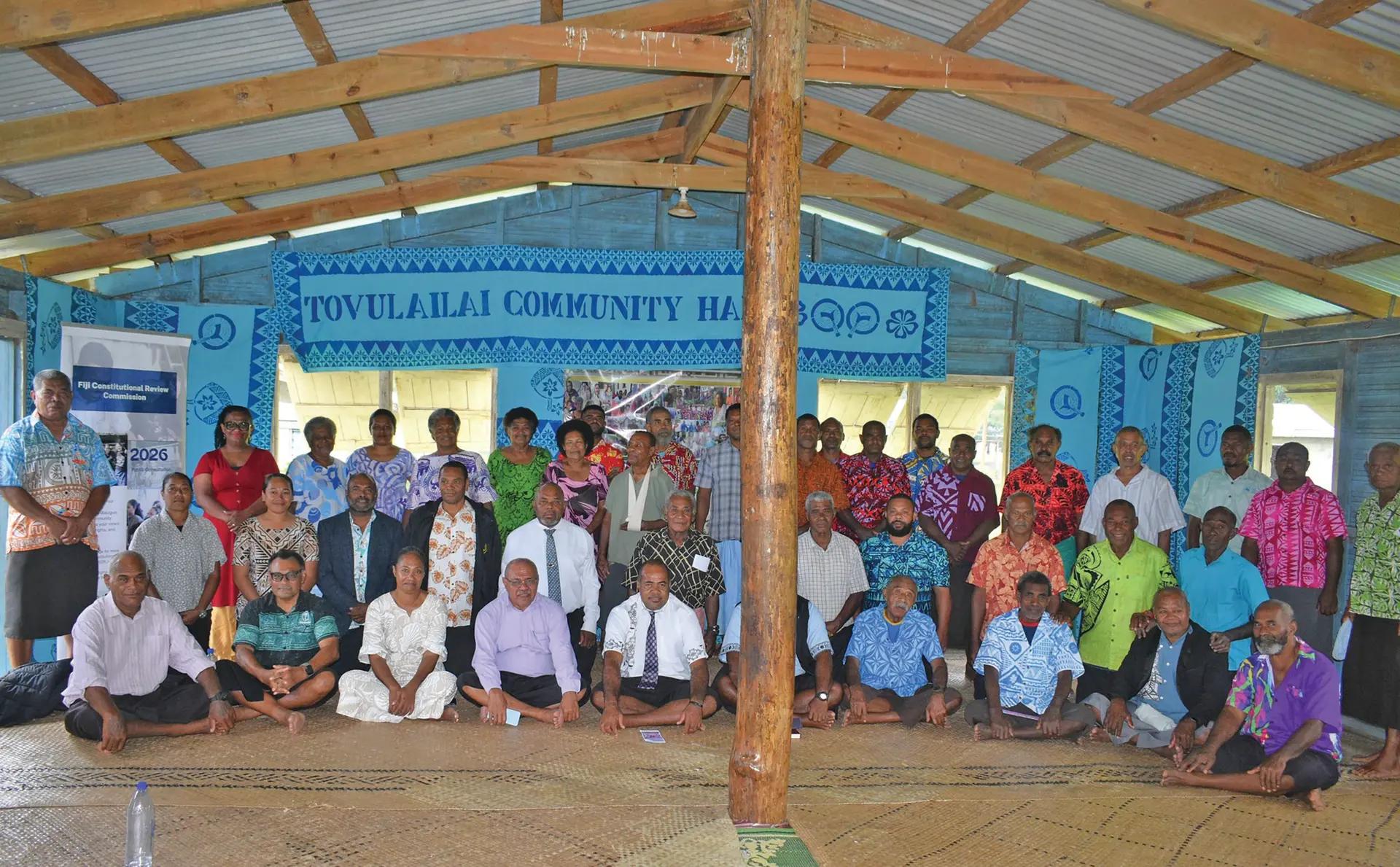 Villagers of Tovulailai in Nairai on May 12, 2026.