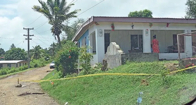  the house where the alleged accident happened at Malolo in Nadi. Photo: Mereleki Nai