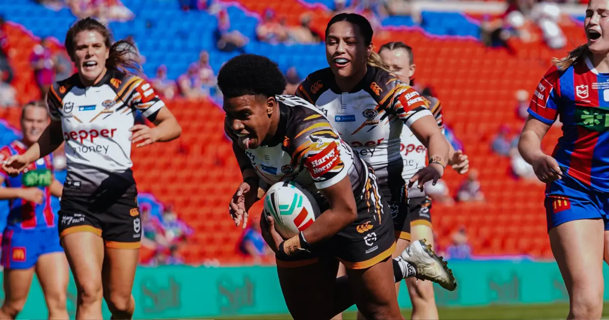 West Tigers and Fiji Bulikula halfback Losana Lutu. 