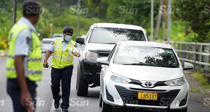 Police roadside checkpoints