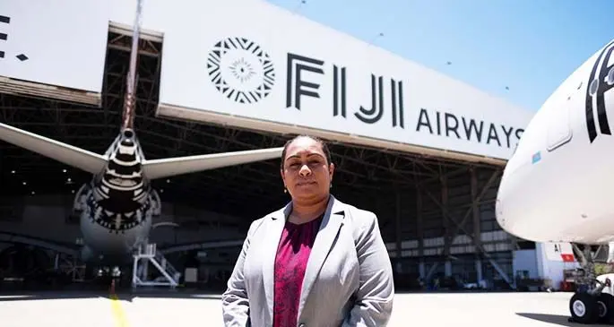 Fiji Airways Chief Financial Officer, Naomi Vuibureta.