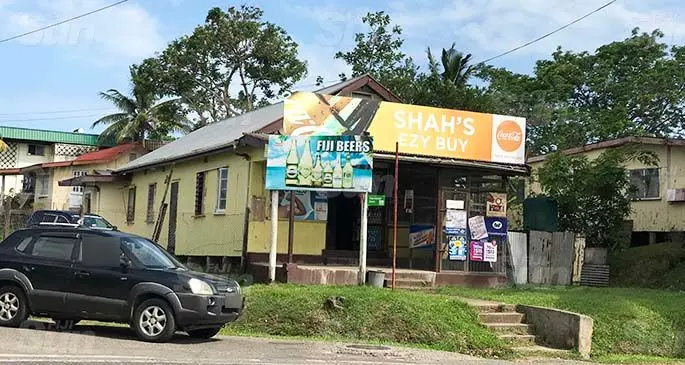 shop where seven men allegedly broke into on February 23, 2021. Photo: Inoke Rabonu