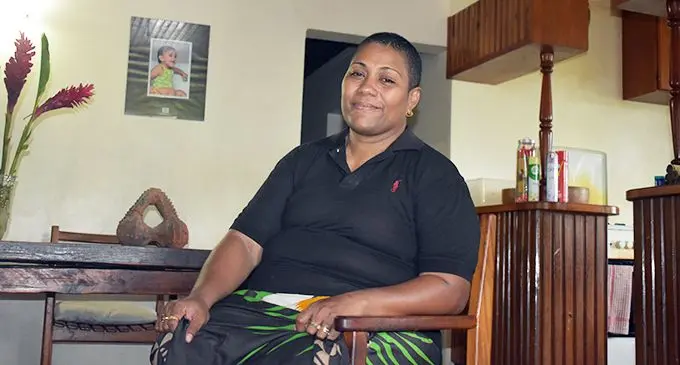 John Ross’s wife Makita Ross.  Photo: Mereleki Nai 