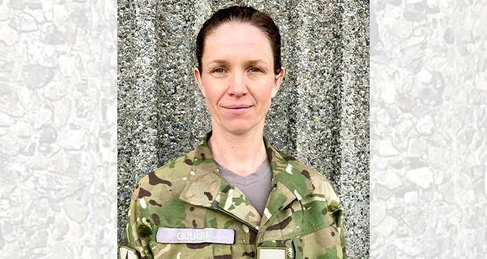 NZDF medical officer (doctor) Major Naomi Gough.