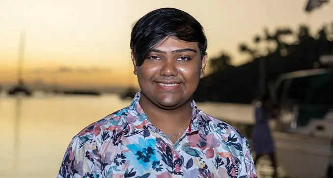 Fashion designer Cherish Prasad