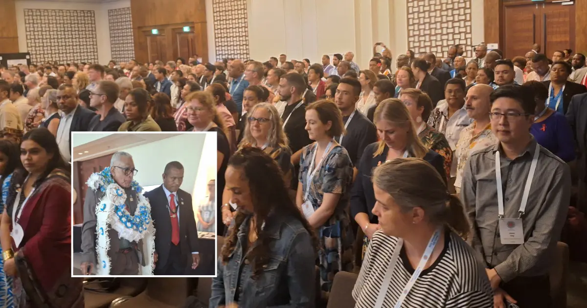 President Ratu Naiqama Lalabalavu at the inaugural Pacific HIV symposium. Photo: WAISEA NASOKIA Delegates at the inaugural Pacific HIV Symposium 2026. Photo: WAISEA Nasokia.