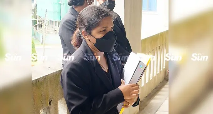 DPP lawyer Jayneeta Prasad outside High Court in Suva on April 19, 2022. Photo: Ronald Kumar