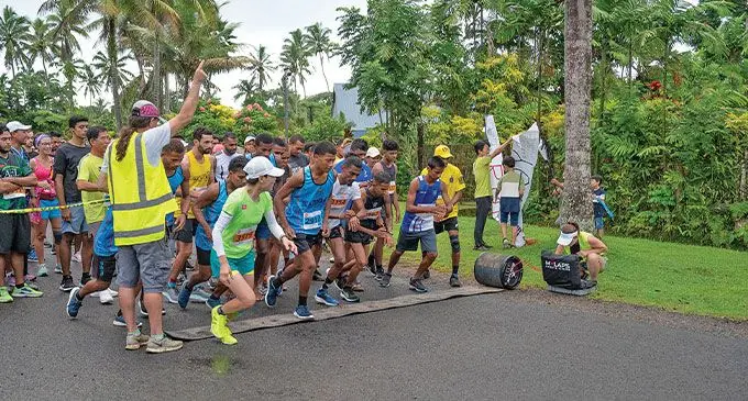 Participants during last year’s marathon in Pacific Harbour. Photo: Suva Marathon