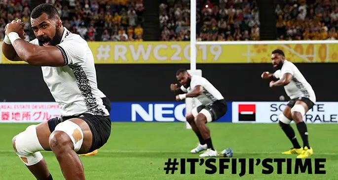 The Flying Fijians.