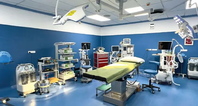 Pacific Specialist Healthcare operating theatre.