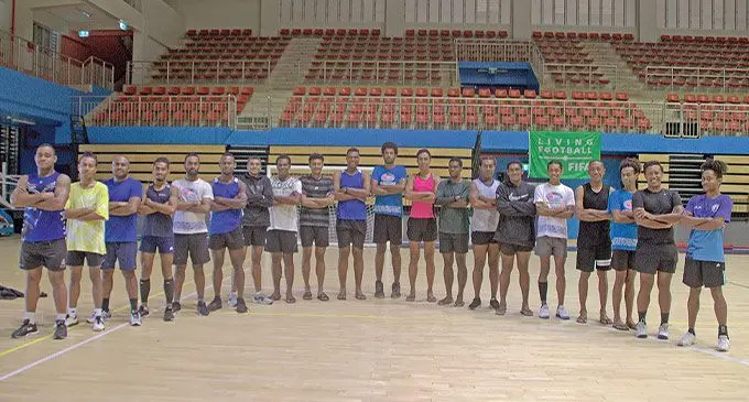 Squad members of the men’s netball team. Photo: Netball Fiji