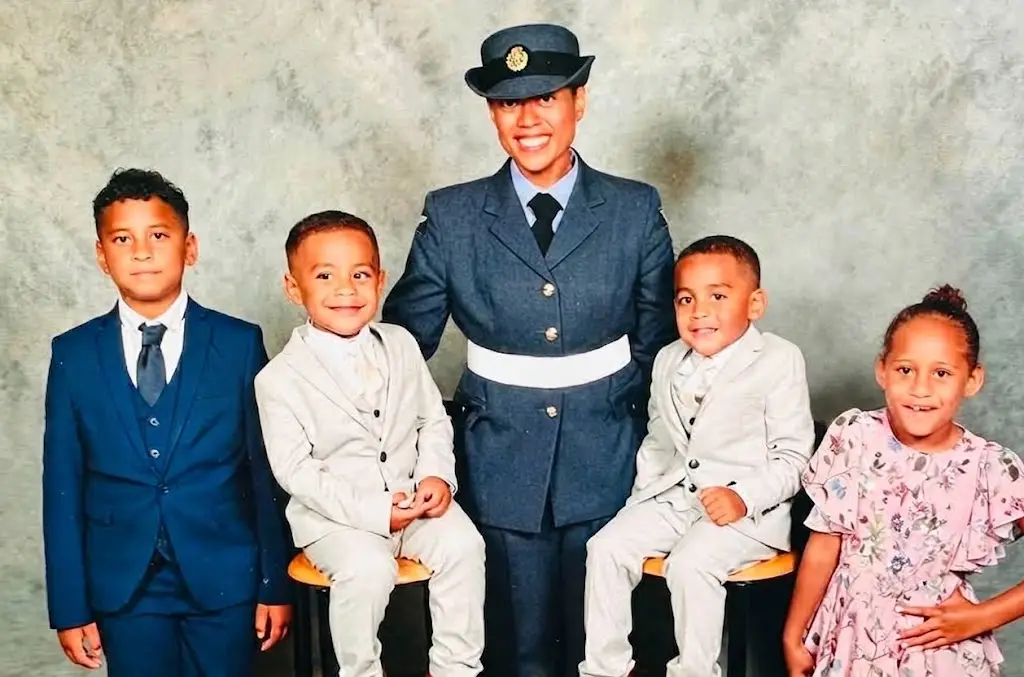 Fijian mother conquers Royal Air Force training for her children