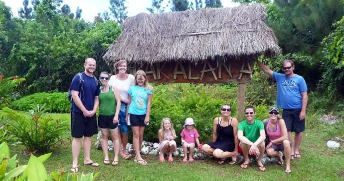 Guests at Takalana Bay Resort in Tailevu.
