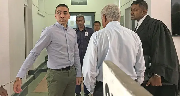Joshua Aziz Rahman in court on March 19, 2019. Photo: Ashna Kumar