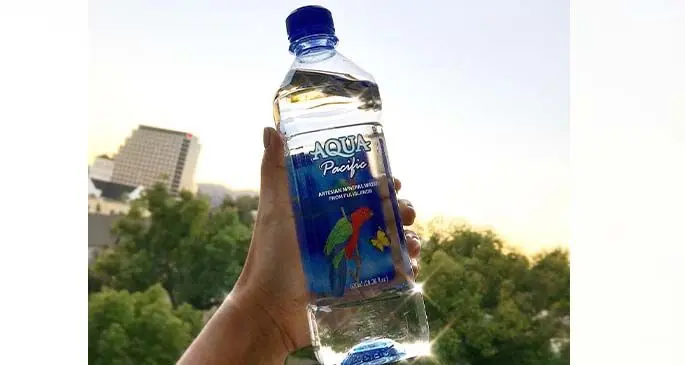 One of Frezco Beverages drinks the Aqua Pacific