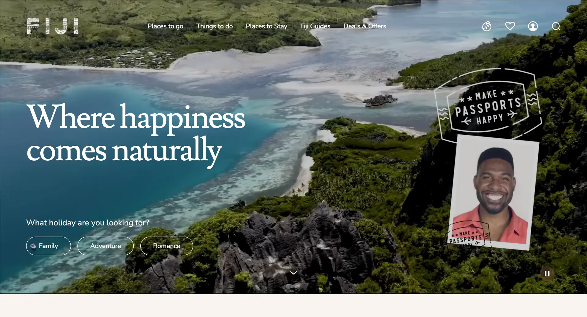 Official travel site for Tourism Fiji.