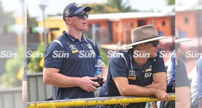  Australian NRL (National Rugby League) club Scouts.  Photo: Waisea Nasokia