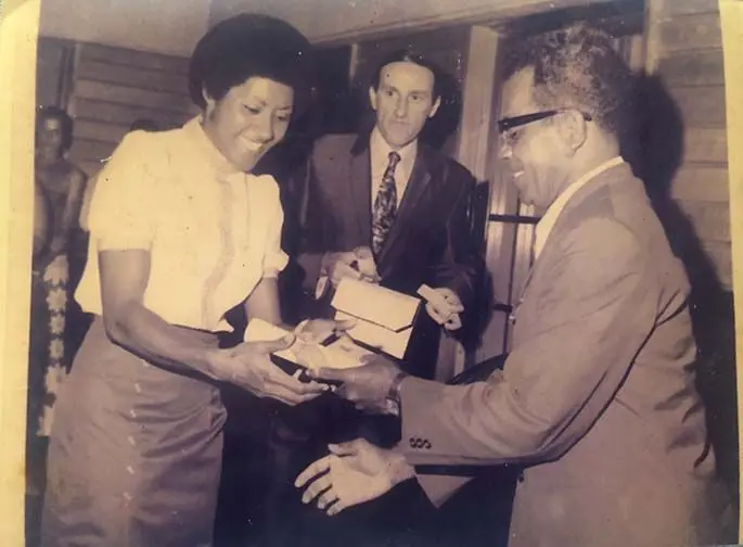 Arieta Tora is nominated for Fiji Sportswoman of the Year 1970.