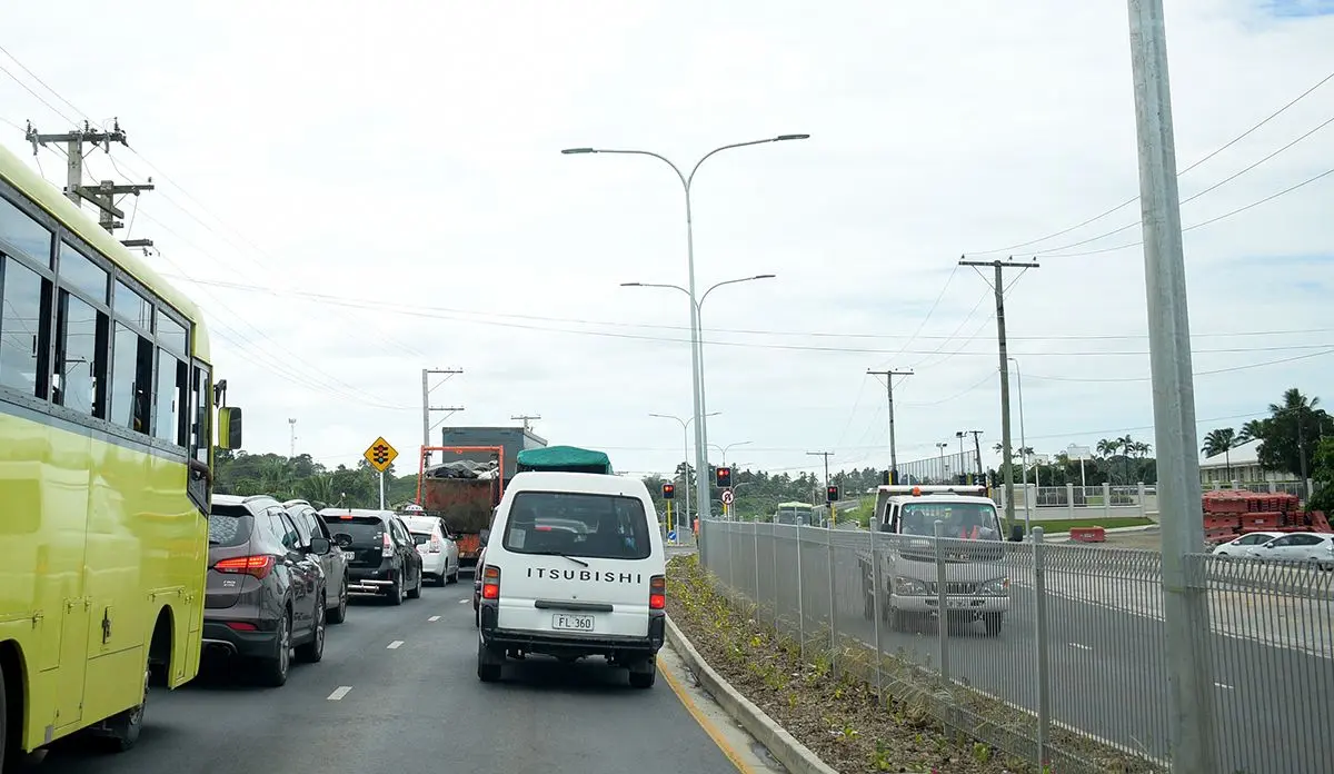 The newly opened four-lane road from Nausori to Nakasi on September 11, 2019. Photo: Ronald Kumar