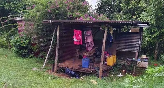 Anil Deo’s current home in Siberia, Labasa.