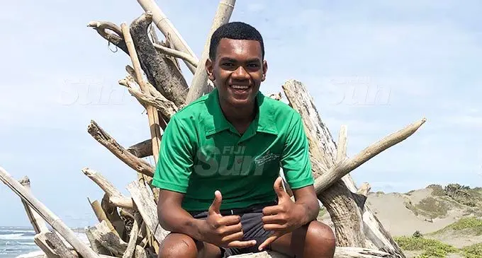 Sigatoka Sand Dunes junior ranger, 15-year-old Sokonaia Tamaya enjoys taking visitors along the Yato Leka trek at the Dunes. Photo: Rosi Doviverata