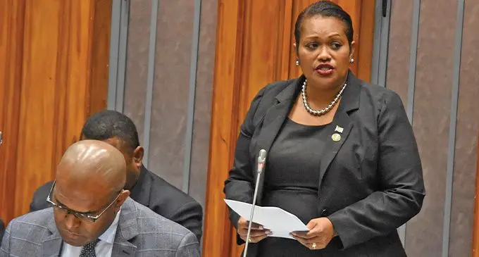 Chair of the Standing Committee on Social Affairs Alitia Bainivalu.