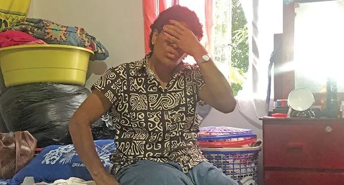 Kelera Bua laments her son’s life at his home in Toorak, Suva on September 23, 2022. Photo: Josefa Babitu