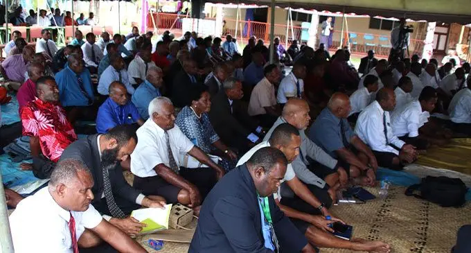 Residents of Ba attending the Ba Provincial Council Meeting at Sorokoba Village, Ba on July 20, 2022. Photo: Ivamere Nataro