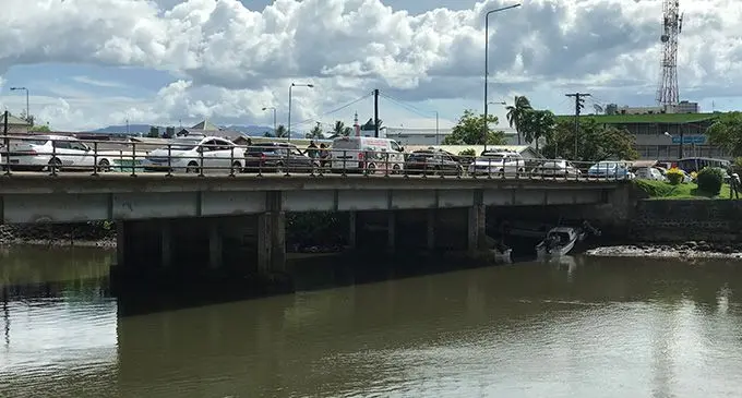 Labasa bridge on February 3, 2023. Photo: Shratika Naidu