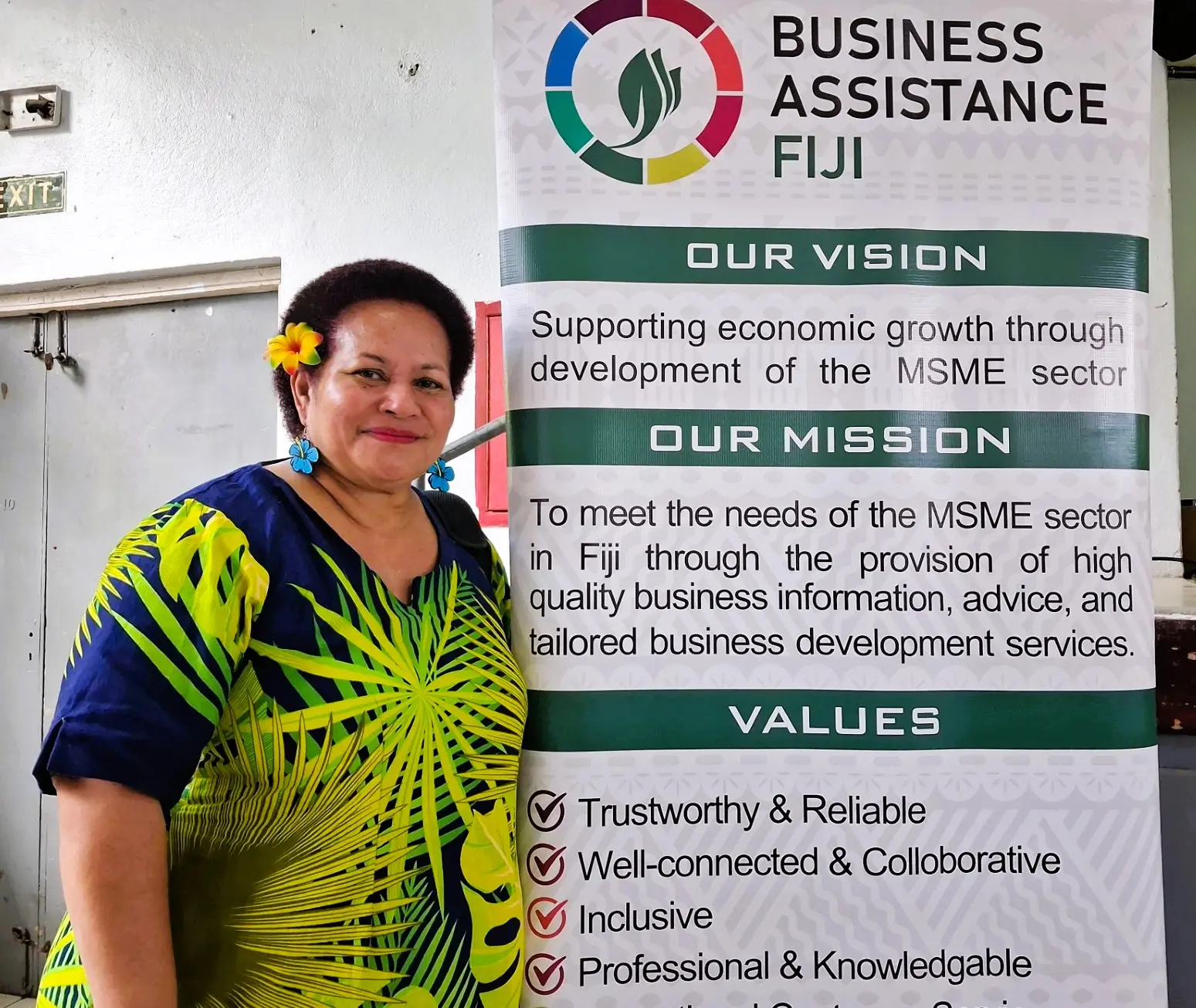 Olivia Filomena at Labasa Civic Centre Hall on July 3, 3036.  Photo: Devisha Prakash