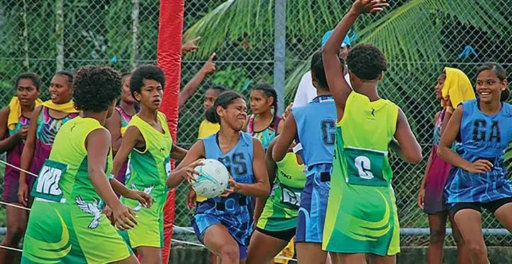 Finance Hub Super League to grow player base. Photo: Netball Fiji